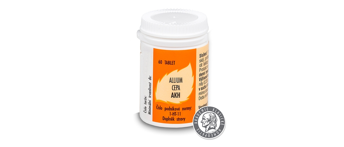 HOMEOPATIKUM TÝDNE: Allium cepa AKH