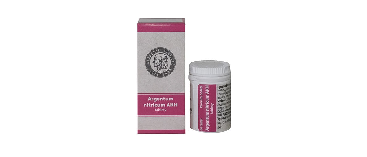 HOMEOPATIKUM TÝDNE: Argentum nitricum AKH