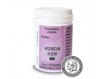 Homeopatická mapa zdraví - Arsenicum album