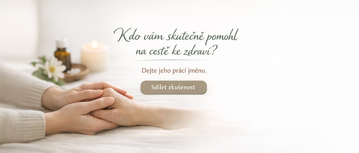 Kdo vám skutečně pomohl na cestě ke zdraví?