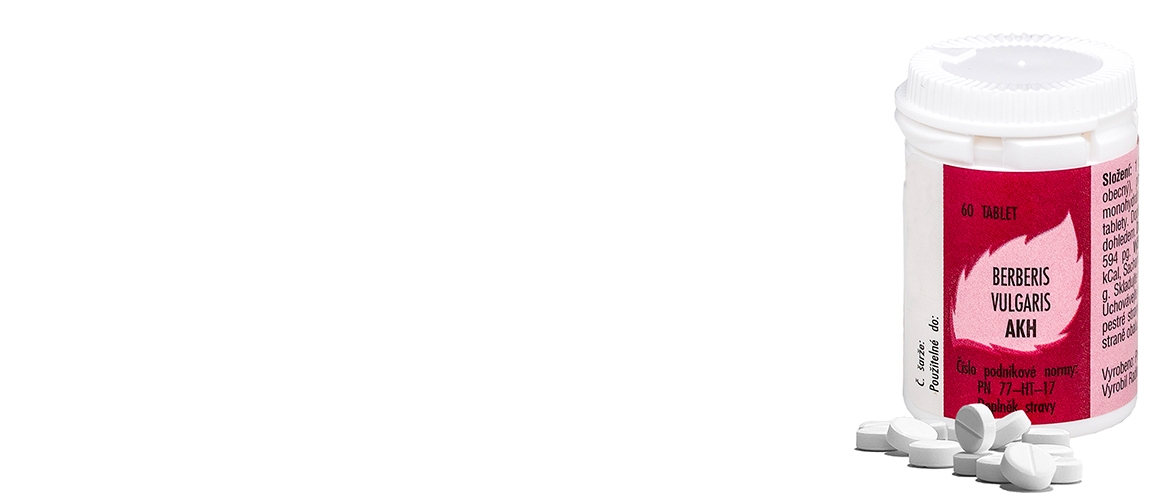 Berberis vulgaris AKH – podpora metabolismu, trávení a vylučování