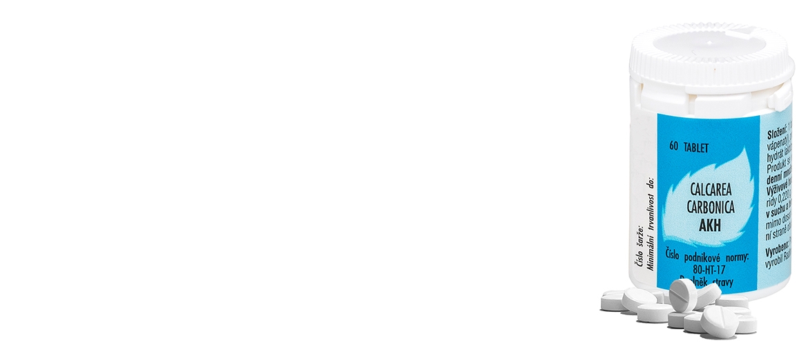 Calcarea carbonica AKH – zimní homeopatikum pro oslabené, zimomřivé a přetížené tělo