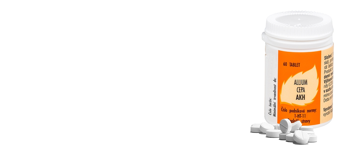 Allium cepa AKH – pomoc při zimní rýmě, kýchání a kašli