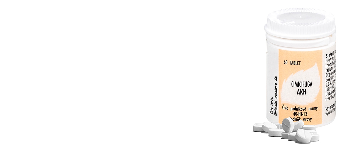 Cimicifuga AKH – homeopatický lék při emoční nestabilitě, stresu a hormonálních výkyvech
