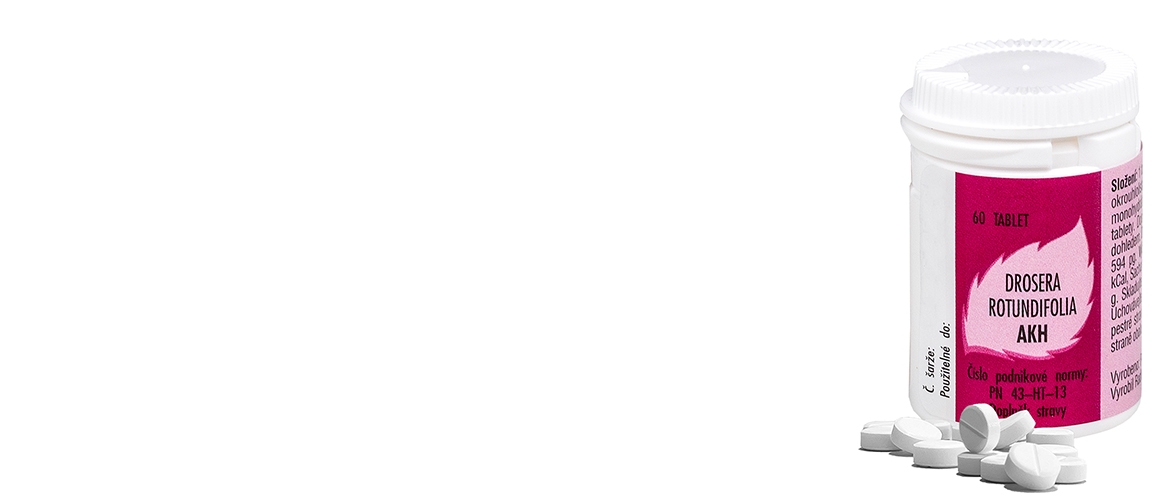 Drosera AKH – homeopatický lék na noční dusivý kašel v zimním období
