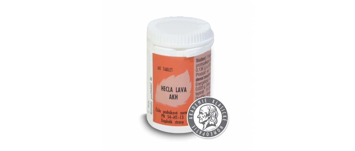 Homeopatikum týdne - Hecla lava AKH