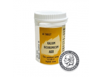 Homeopatikum týdne - Kalium bichromicum AKH
