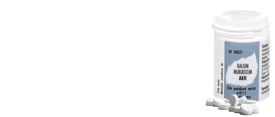 Kalium muriaticum AKH – homeopatická pomoc při rýmě, zalehlých uších a oslabené imunitě