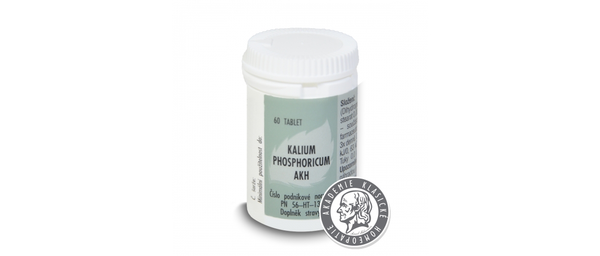 HOMEOPATIKUM TÝDNE - KALIUM PHOSPHORICUM AKH