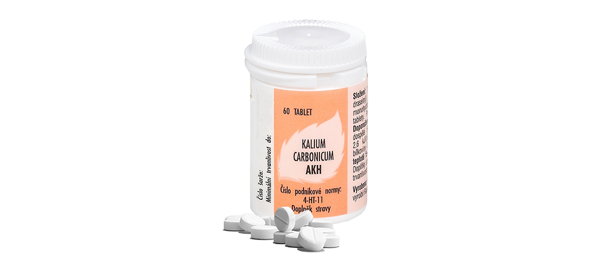 Kalium carbonicum AKH – pro citlivé lidi s oslabenou imunitou