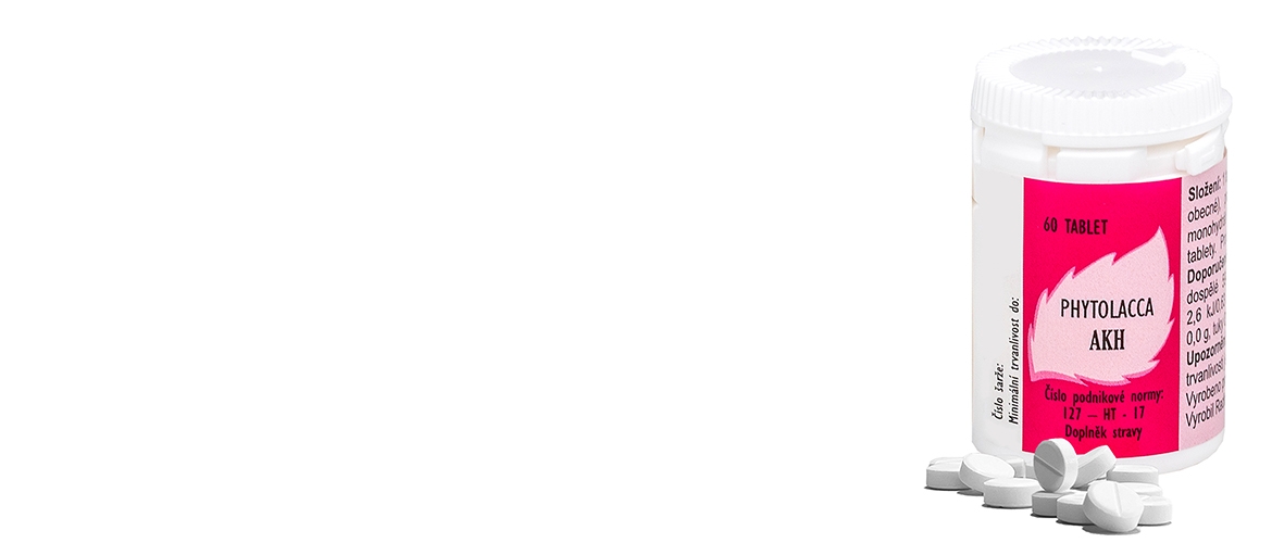 Phytolacca AKH – homeopatická pomoc při angínách, bolestech kostí a podrážděnosti z podzimu