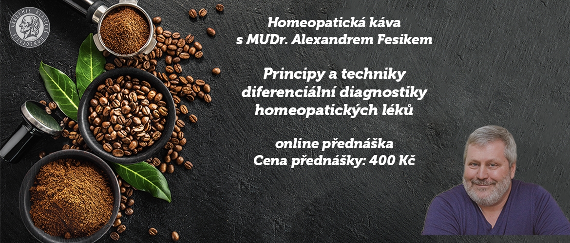 Homeopatická káva s MUDr. Alexandrem Fesikem 2021-2022